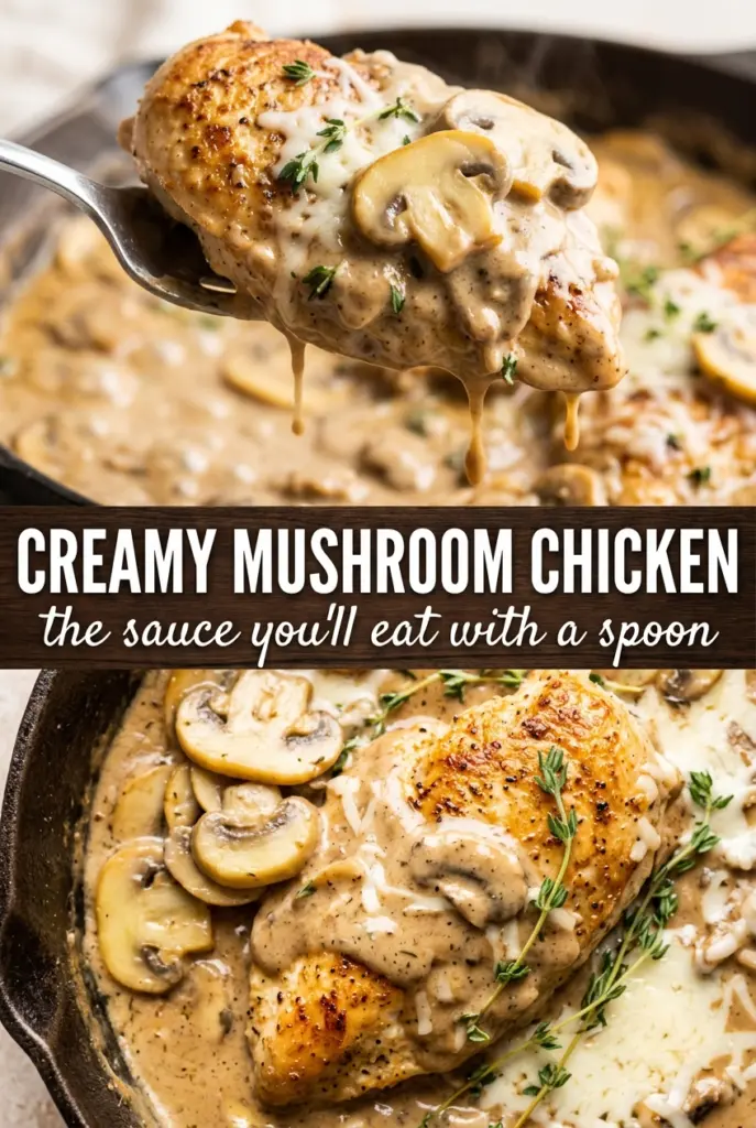 Creamy Mushroom Chicken