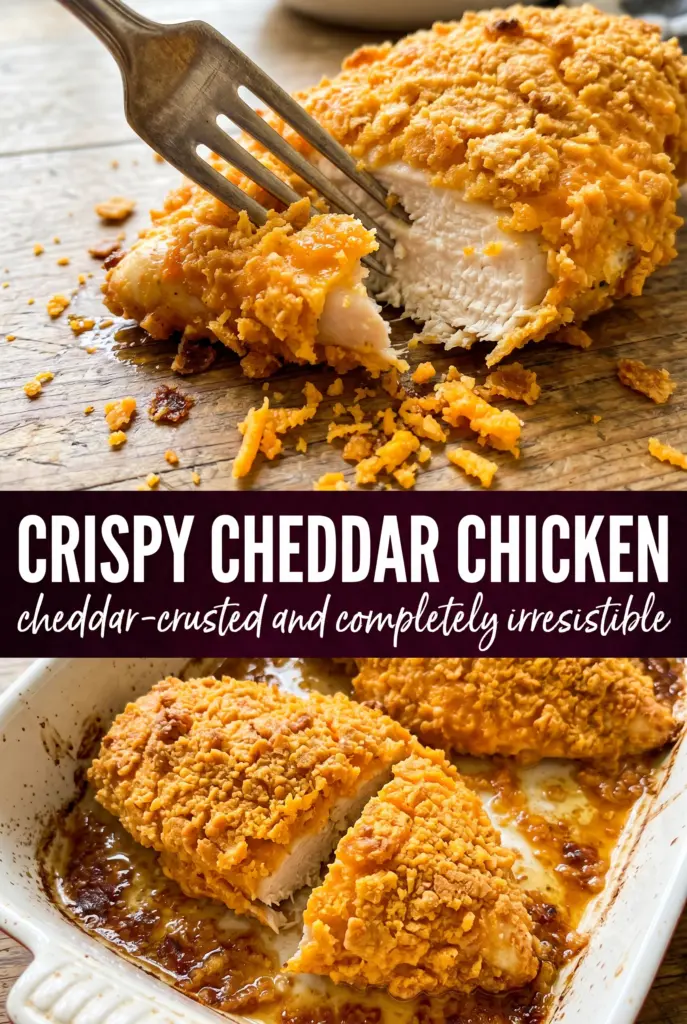 Crispy Cheddar Chicken