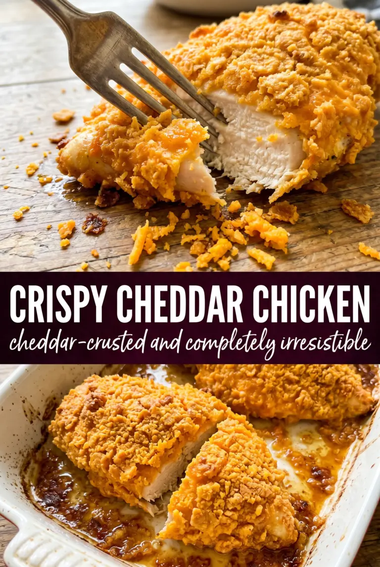 Crispy Cheddar Chicken