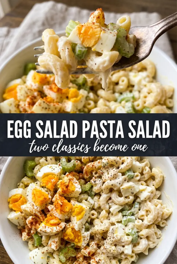 Egg Salad Pasta Salad