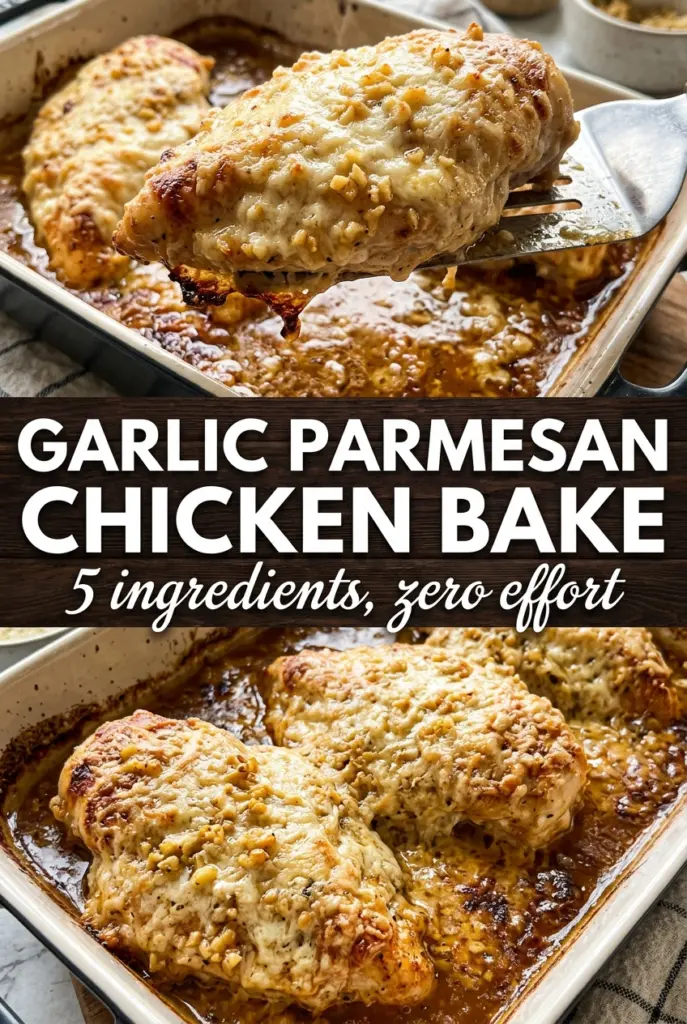 Garlic Parmesan Chicken Bake