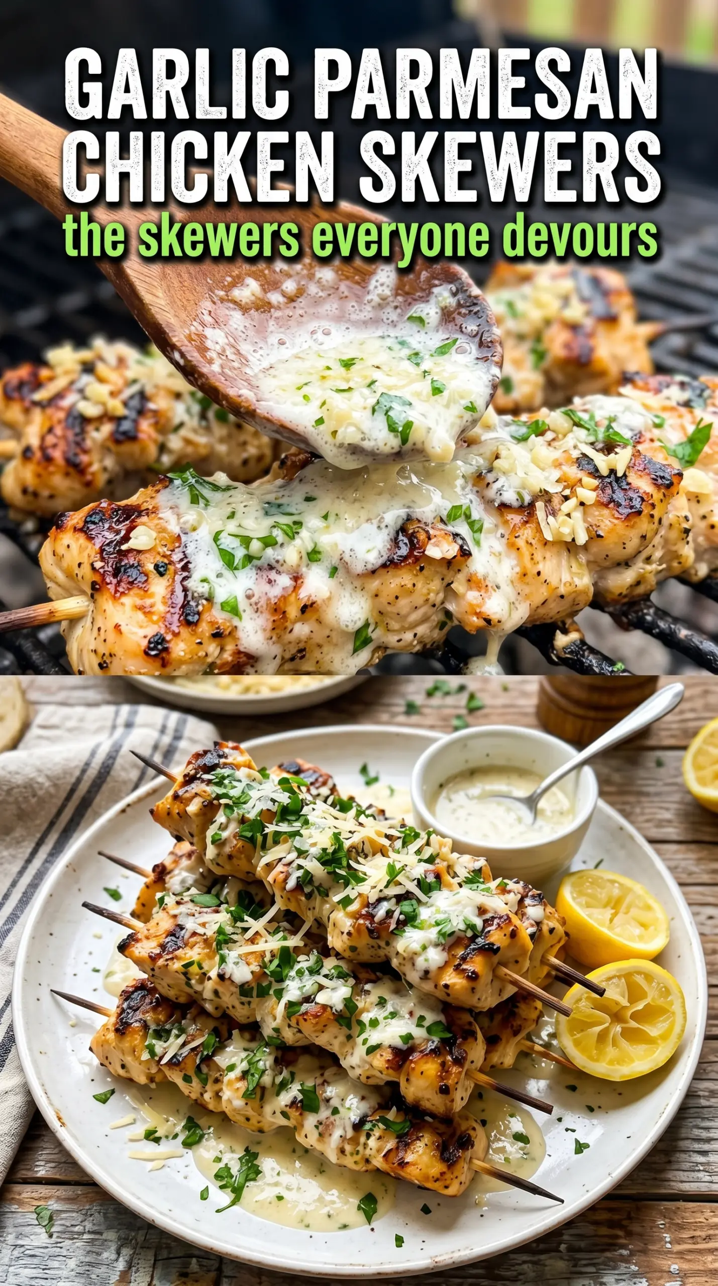 Cooked chicken with sauce and herbs