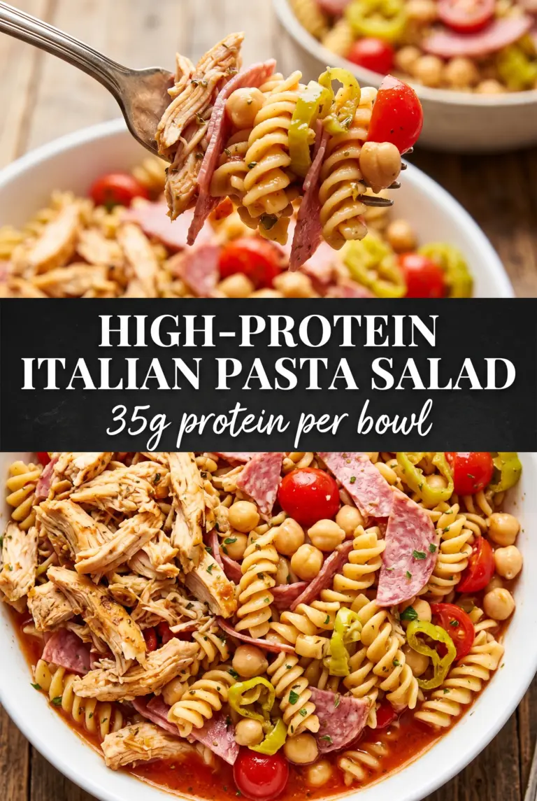 High-Protein Italian Pasta Salad