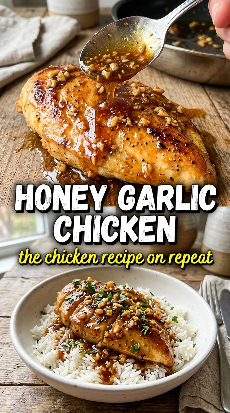 Honey Garlic Chicken sticky glazed chicken