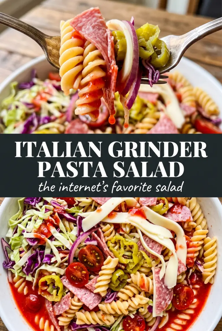 Italian Grinder Pasta Salad