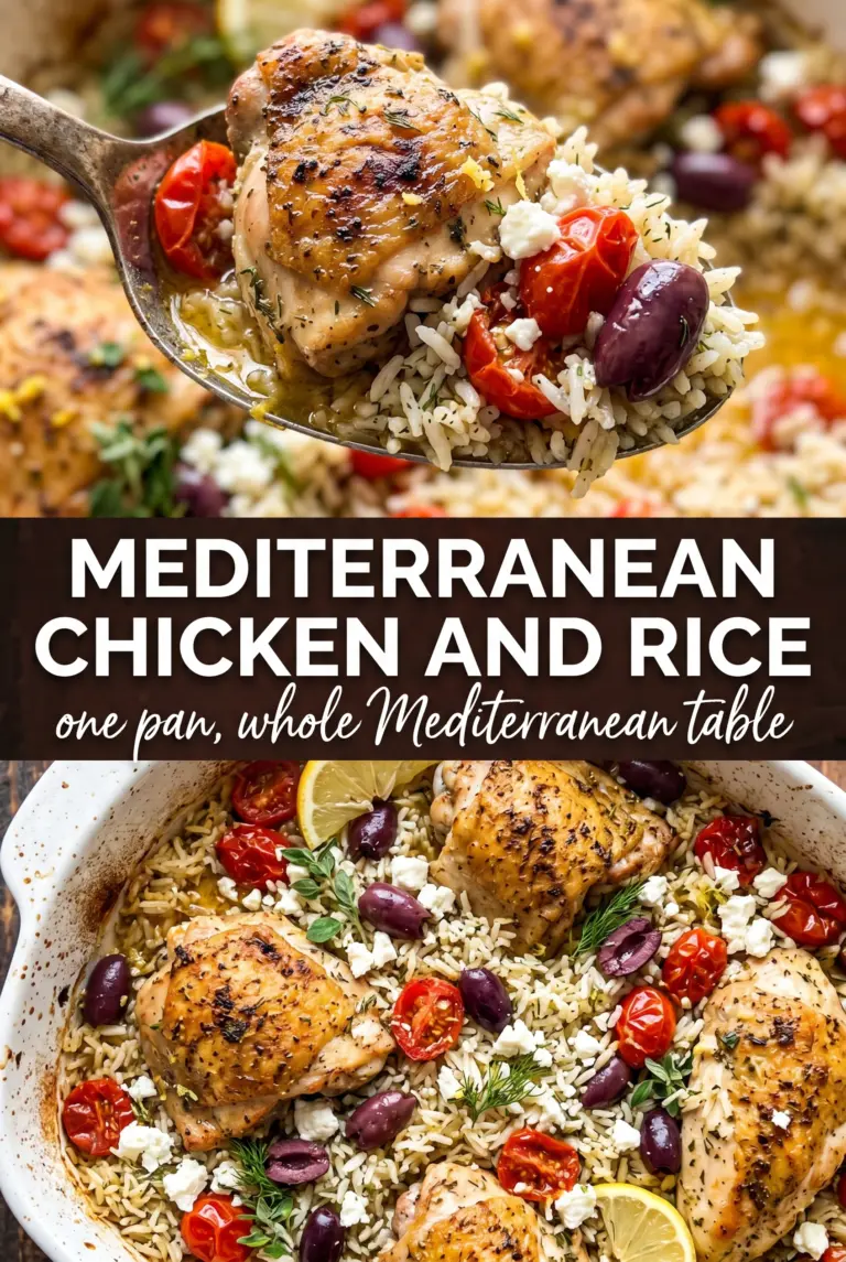 Mediterranean Chicken and Rice
