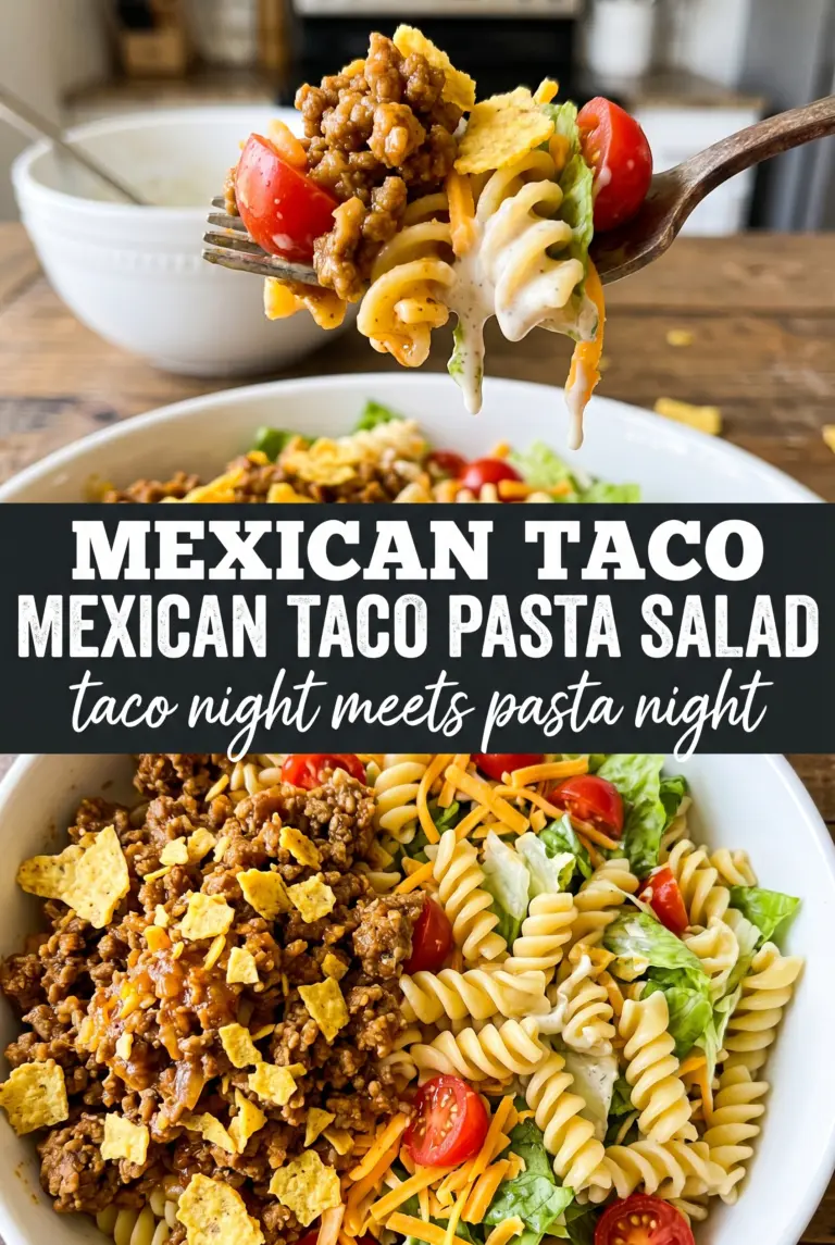 Mexican Taco Pasta Salad