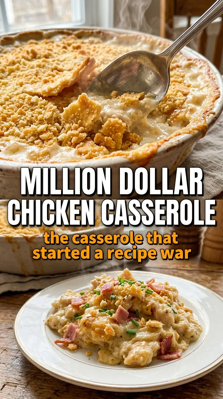 Million Dollar Chicken Casserole creamy chicken bake