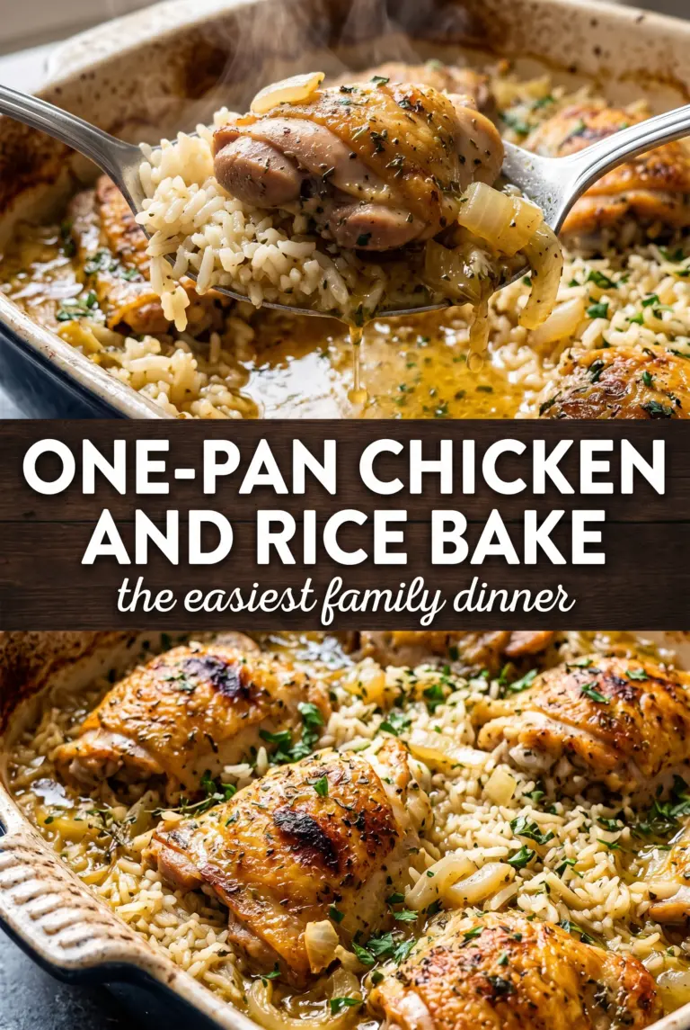 One-Pan Chicken and Rice Bake