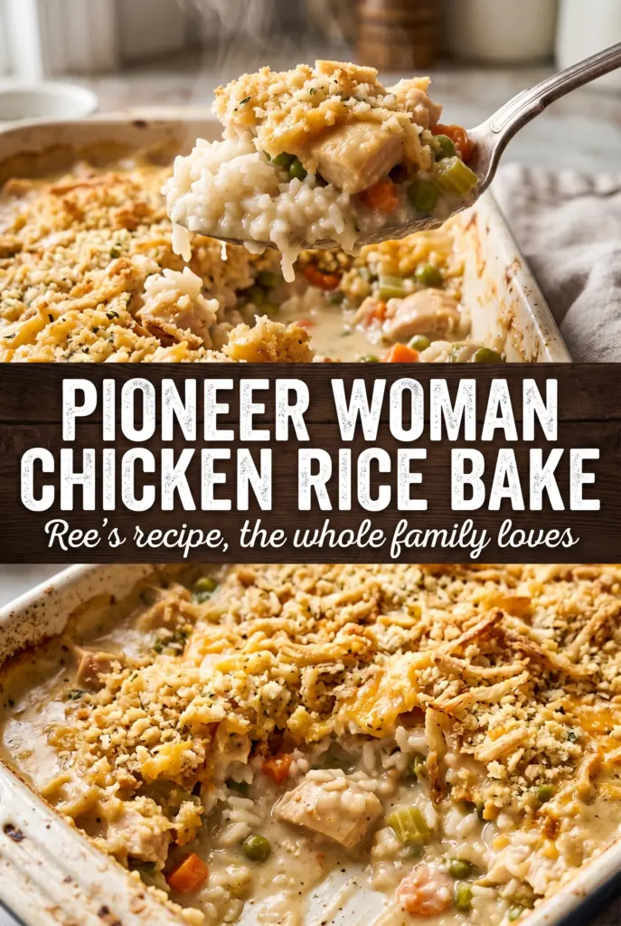 Pioneer Woman Chicken Rice Bake