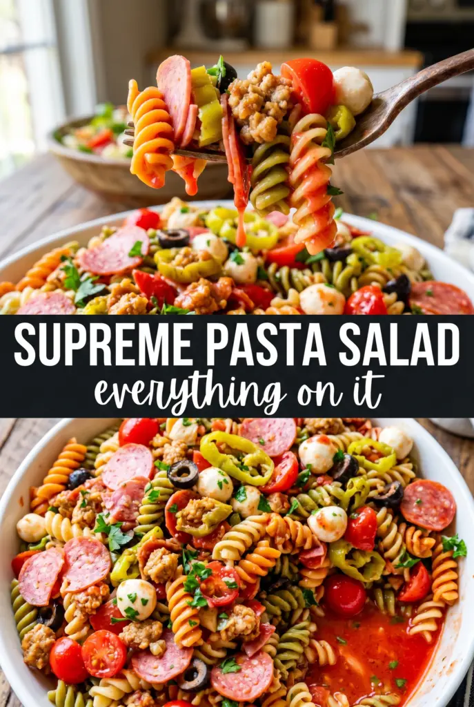 Supreme Pasta Salad