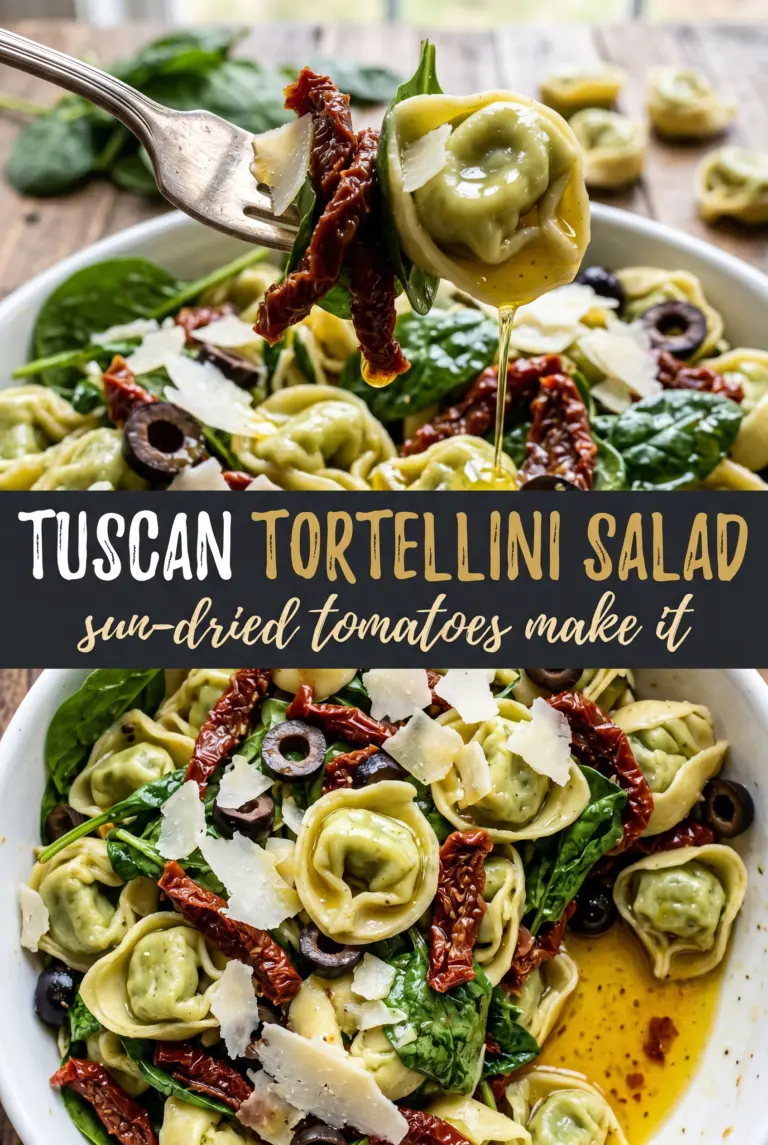 Tuscan Tortellini Salad