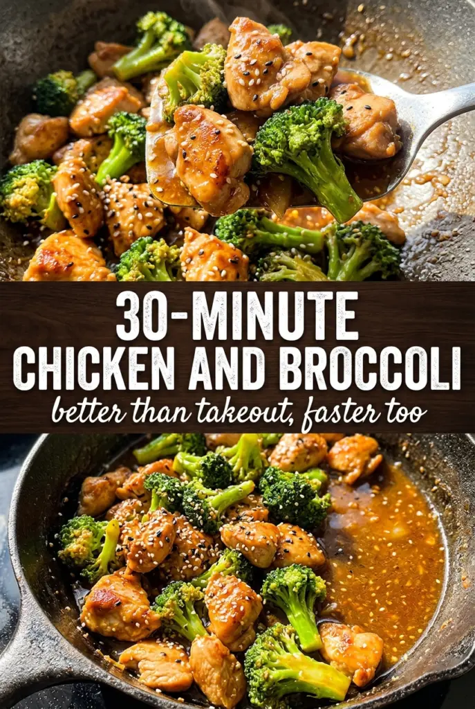 30-Minute Chicken and Broccoli