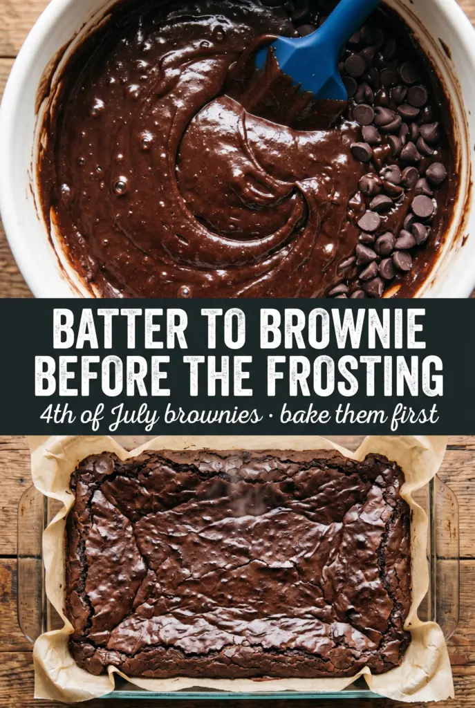 4th of July Brownies