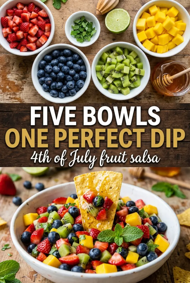 4th of July Fruit Salsa