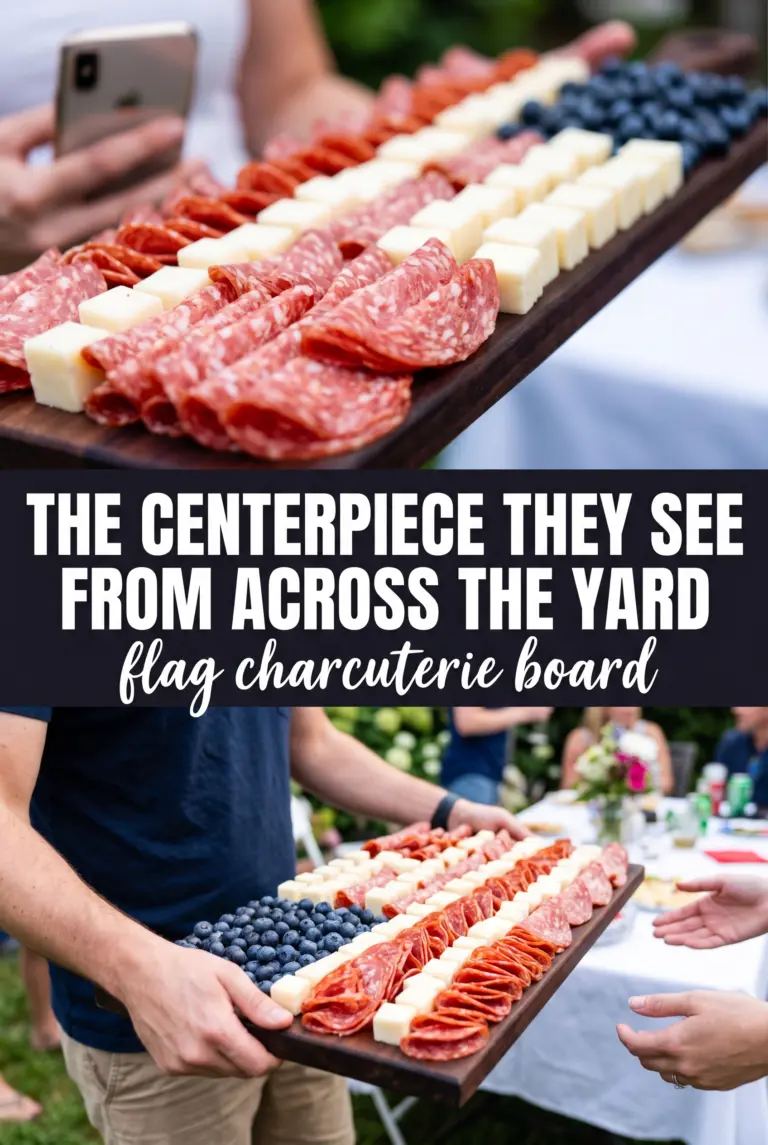 American Flag Charcuterie Board
