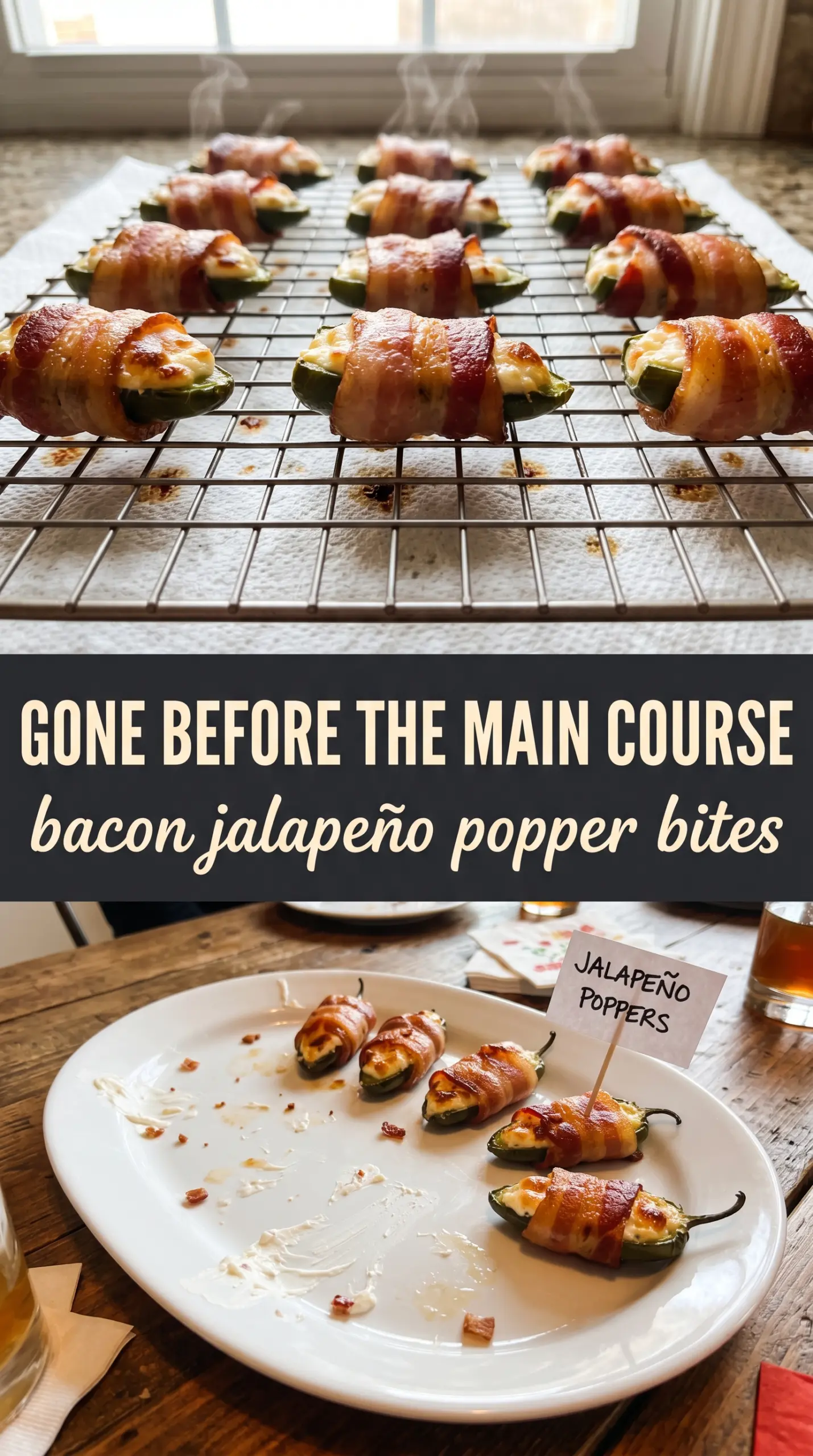 Bacon Jalapeño Popper Bites crispy cheesy spicy