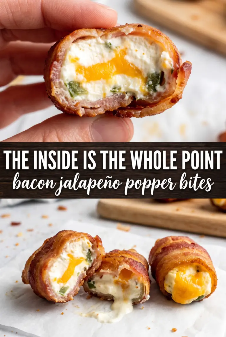 Bacon Jalapeño Popper Bites