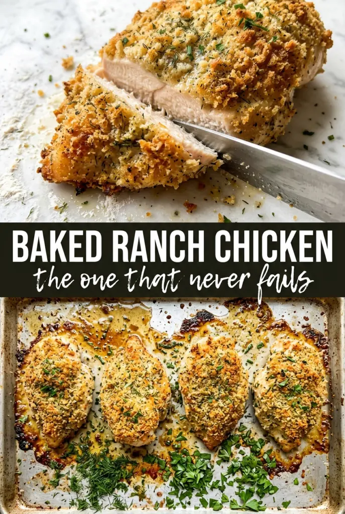Baked Ranch Chicken