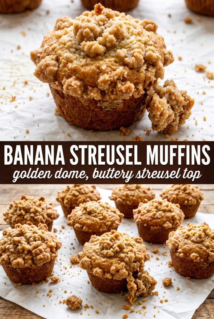 Banana Streusel Muffins