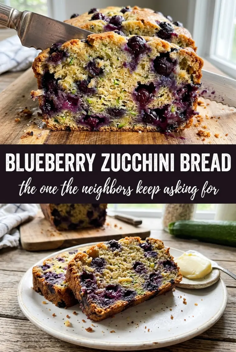 Blueberry Zucchini Bread