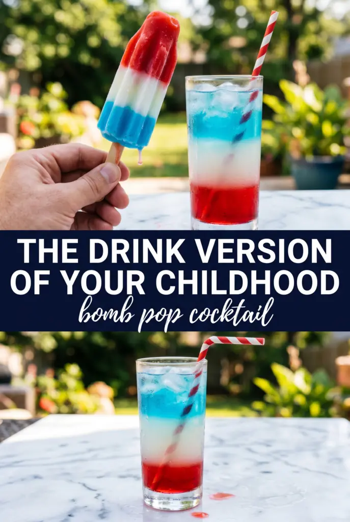 Bomb Pop Cocktail