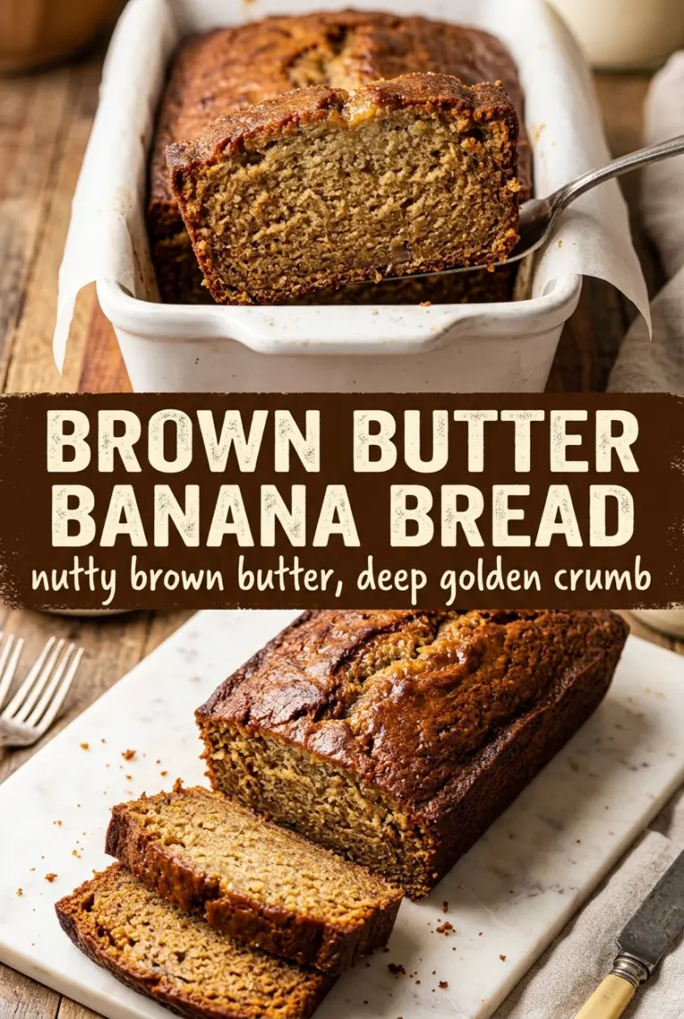 Brown Butter Banana Bread