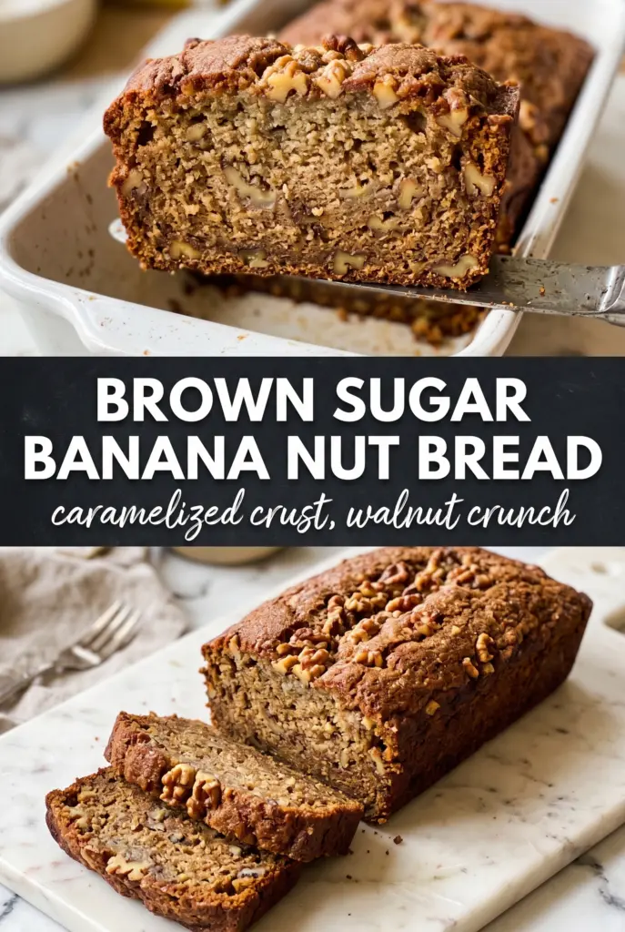 Brown Sugar Banana Nut Bread
