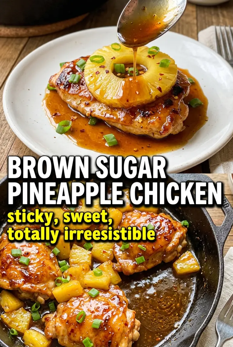 Brown Sugar Pineapple Chicken