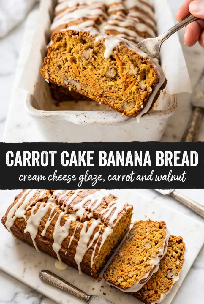Carrot Cake Banana Bread