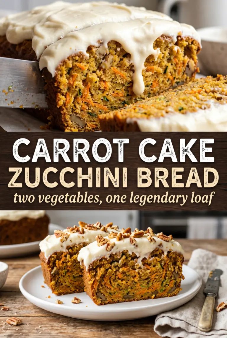 Carrot Cake Zucchini Bread