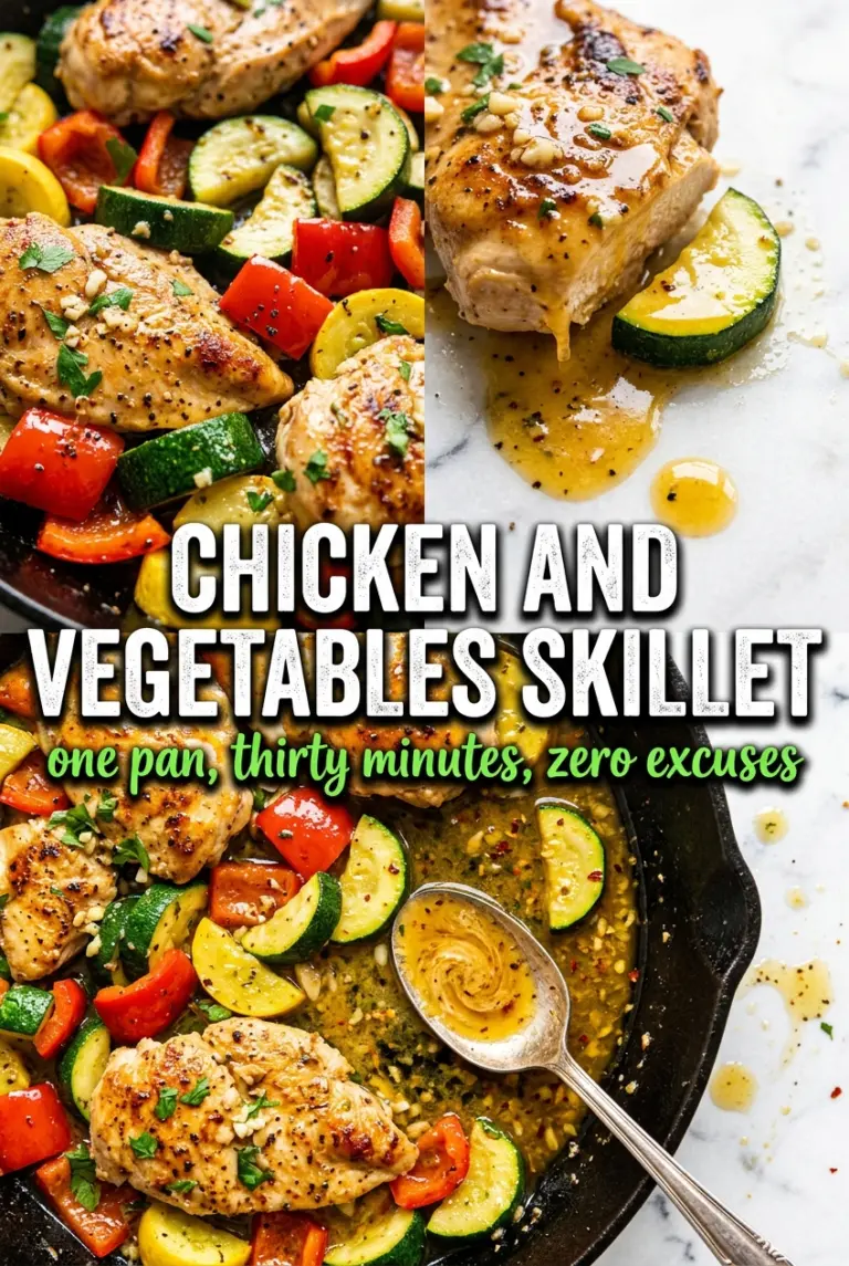Chicken and Vegetables Skillet