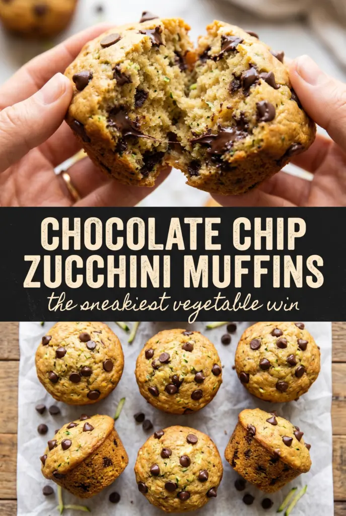 Chocolate Chip Zucchini Muffins