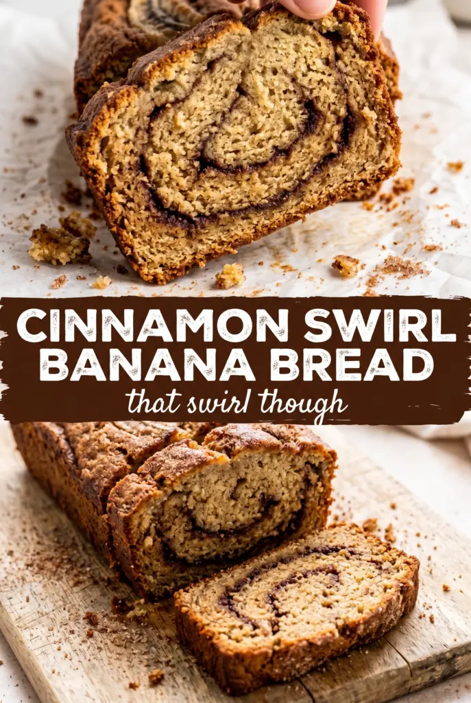 Cinnamon Swirl Banana Bread
