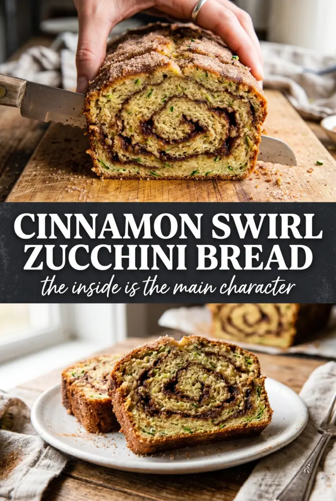 Cinnamon Swirl Zucchini Bread