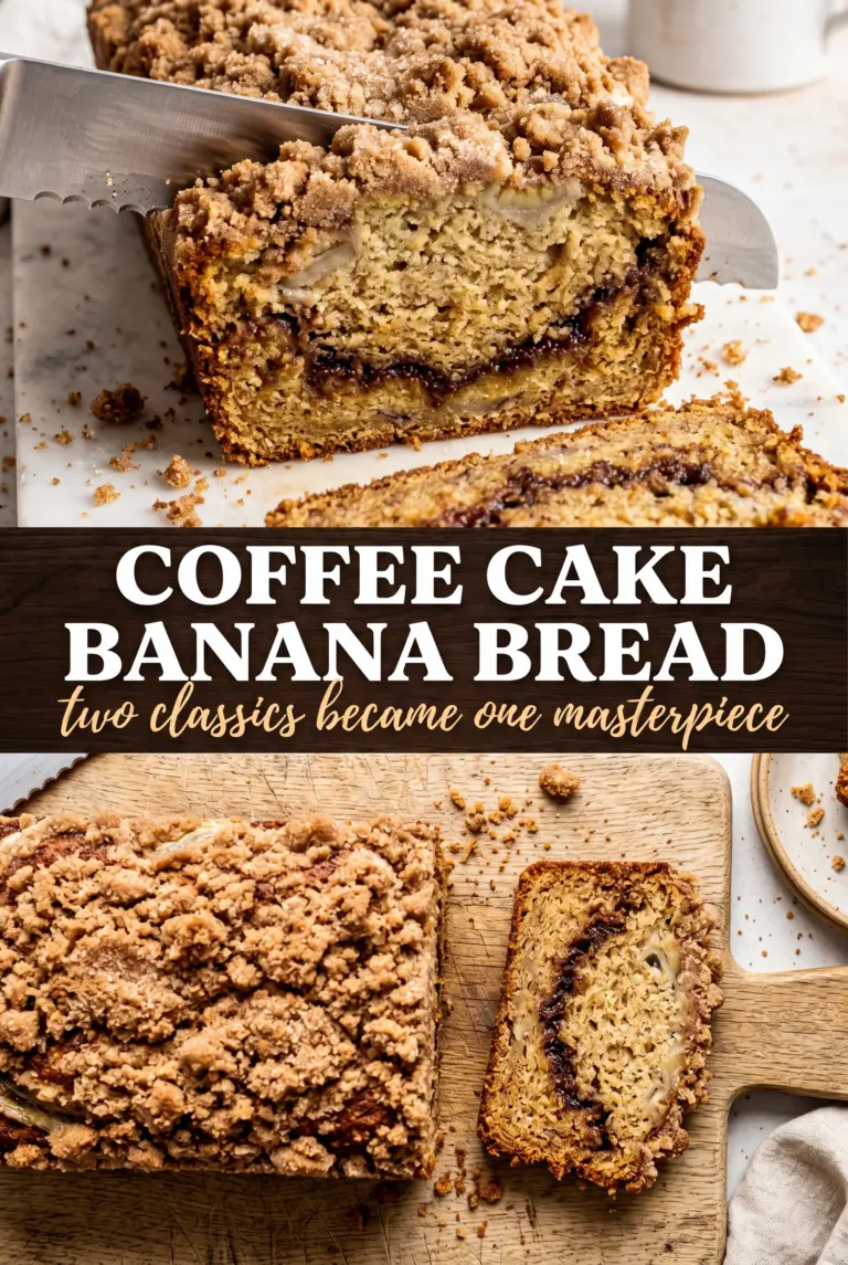 Coffee Cake Banana Bread