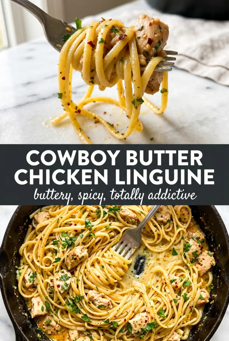 Cowboy Butter Chicken Linguine