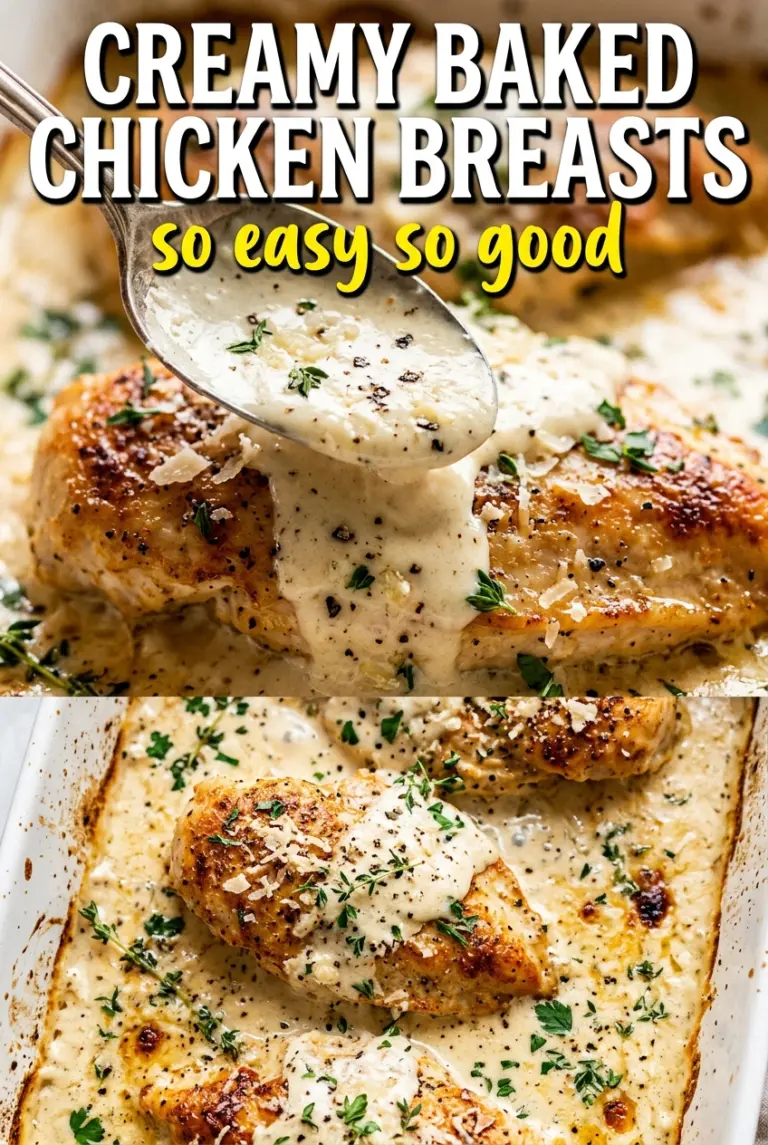 Creamy Baked Chicken Breasts