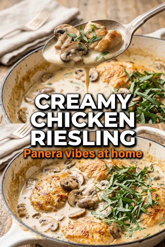 Creamy Chicken Riesling
