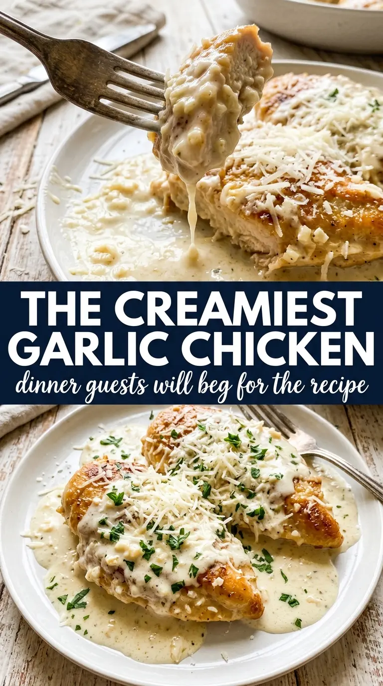 Creamy Garlic Parmesan Chicken creamy garlic parmesan chicken skillet
