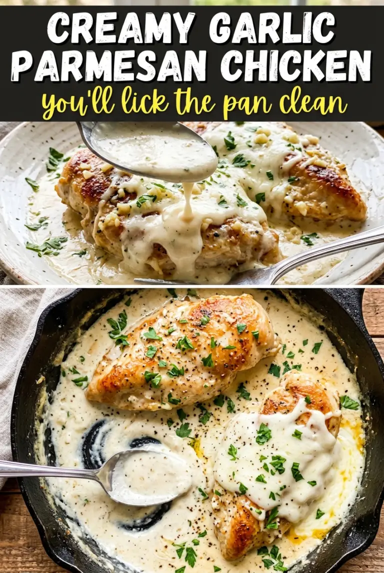 Creamy Garlic Parmesan Chicken