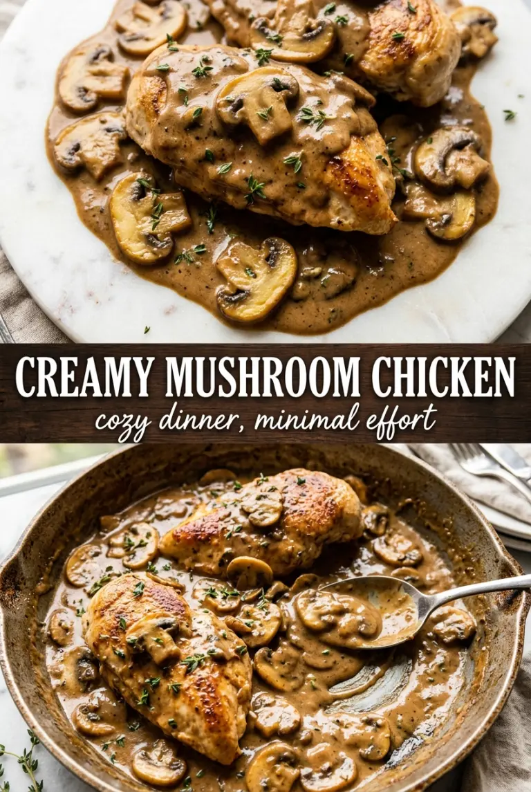 Creamy Mushroom Chicken