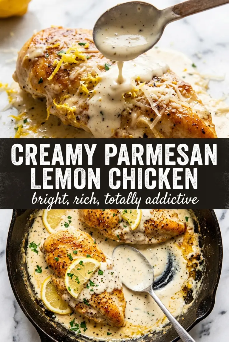 Creamy Parmesan Lemon Chicken