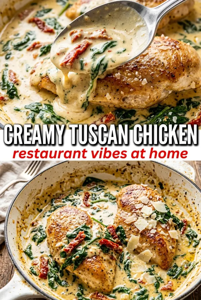 Creamy Tuscan Chicken