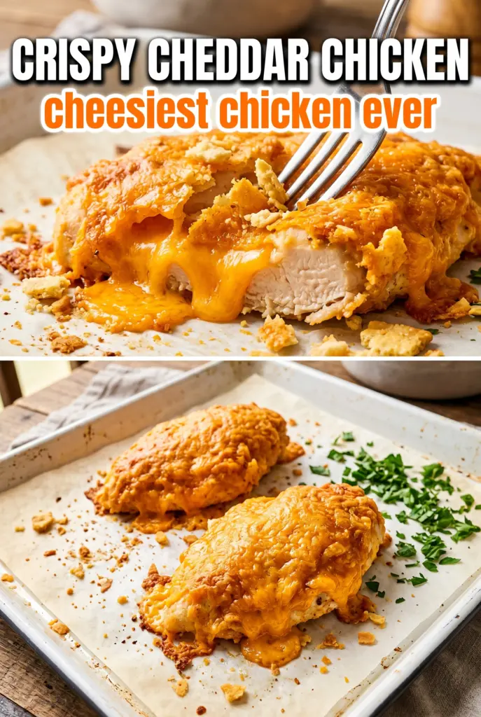 Crispy Cheddar Chicken