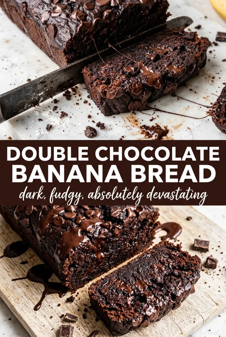 Double Chocolate Banana Bread