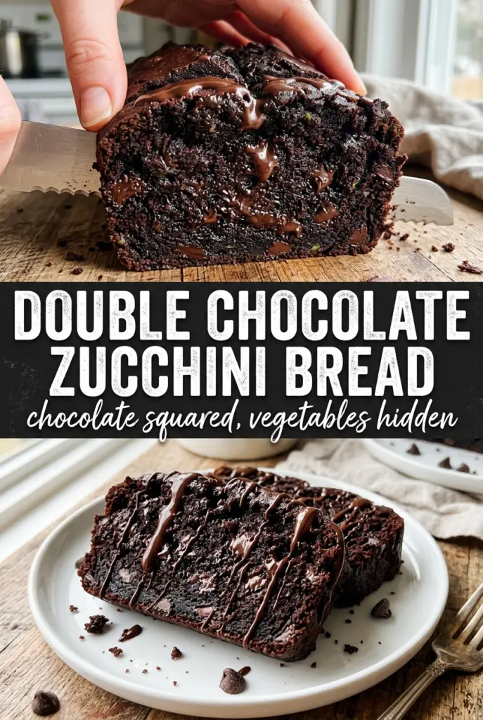 Double Chocolate Zucchini Bread