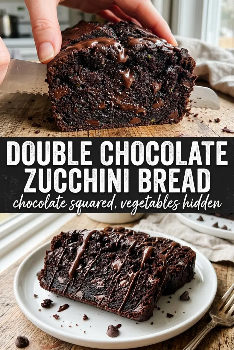 Double Chocolate Zucchini Bread