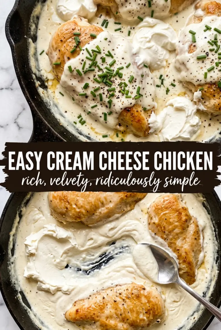 Easy Cream Cheese Chicken