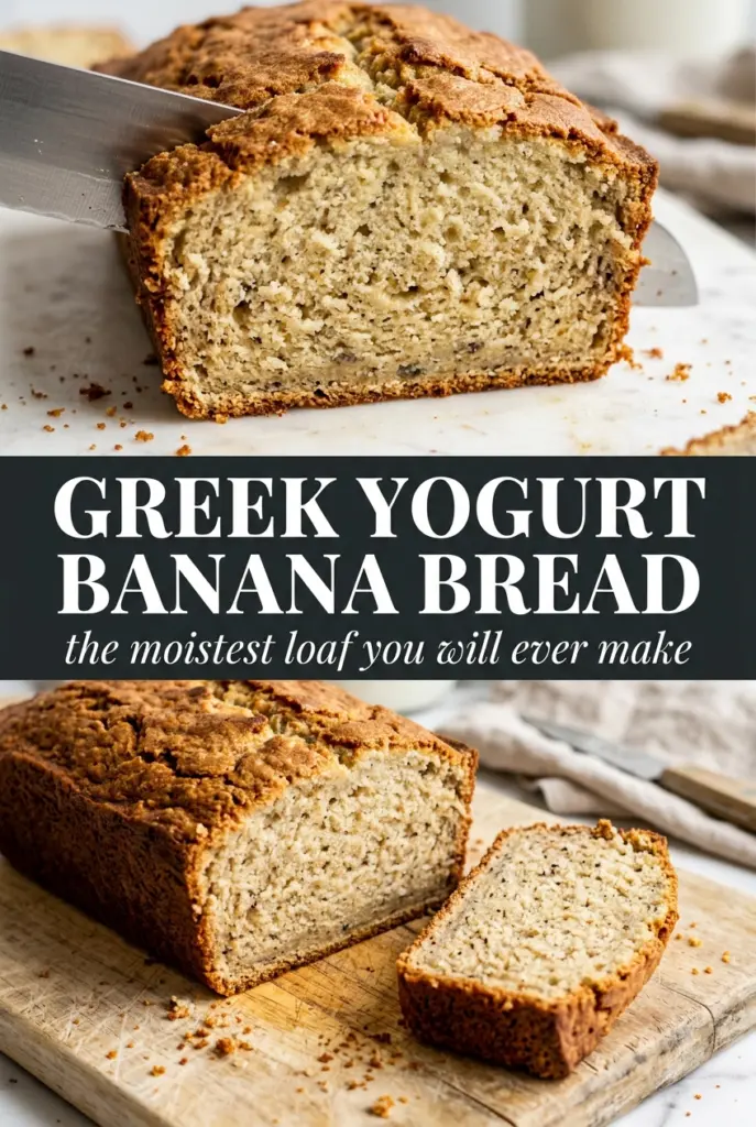 Greek Yogurt Banana Bread